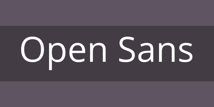 Open Sans For Mac Os X